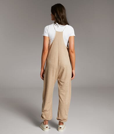 BKE Textured Jumpsuit back view