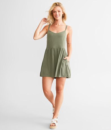 Willow & Root Strappy Romper front view