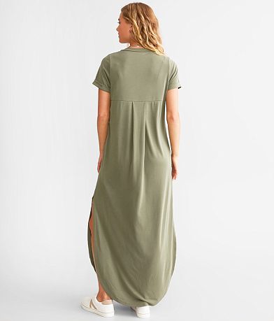 BKE T-Shirt Maxi Dress BACK