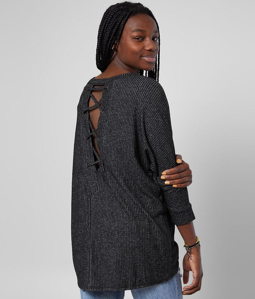 Image of BKE Brushed Hacci Dolman Top