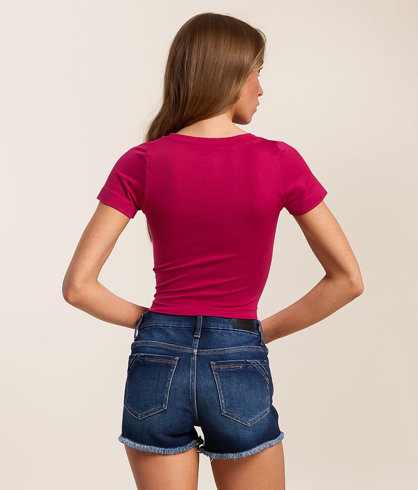 Seamless Cropped T-Shirt