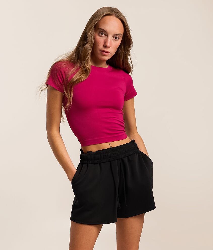 Seamless Cropped T-Shirt