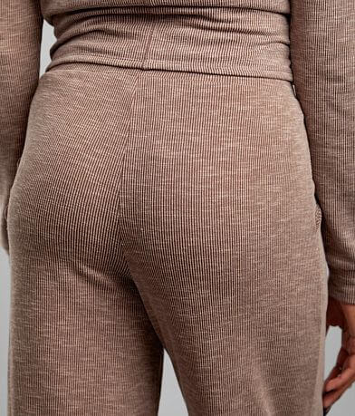 BKE Ribbed Wide Leg Lounge Pant misc detail 1 view