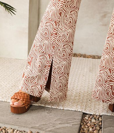 Willow &amp; Root High Waisted Split Flare Pant misc detail 1 view