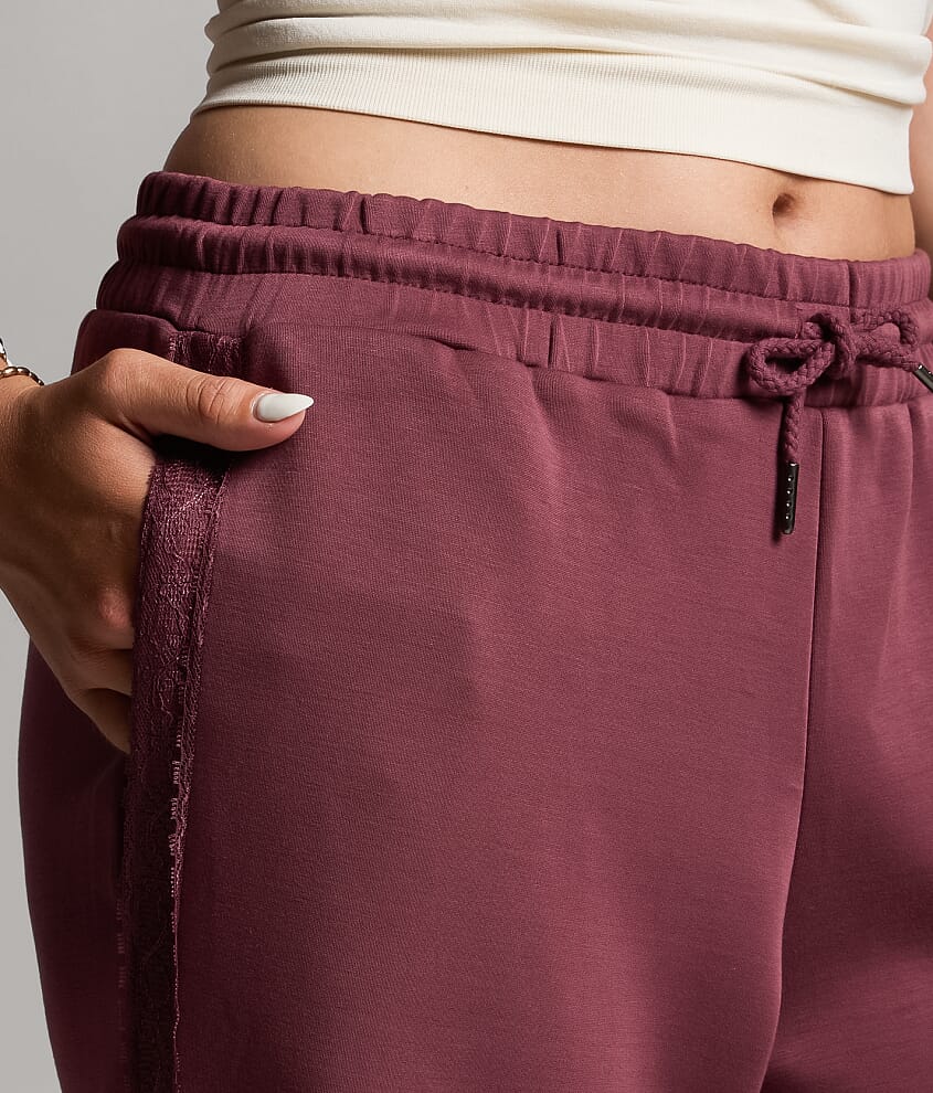 Lace Trim Wide Leg Pant - thumbnail 6