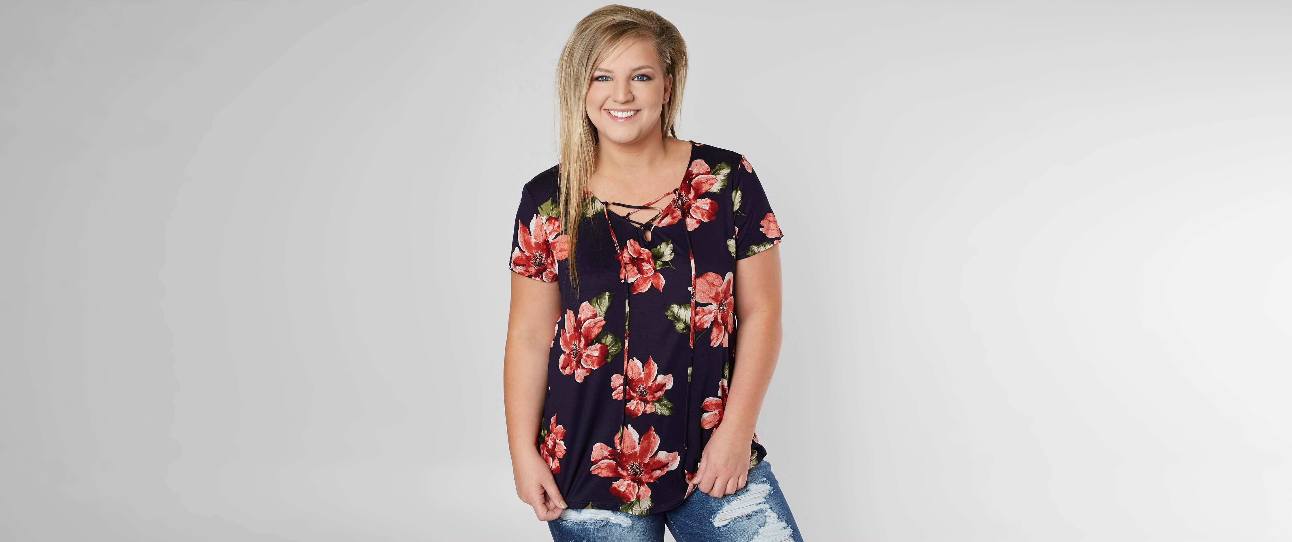 plus size womens hawaiian tops