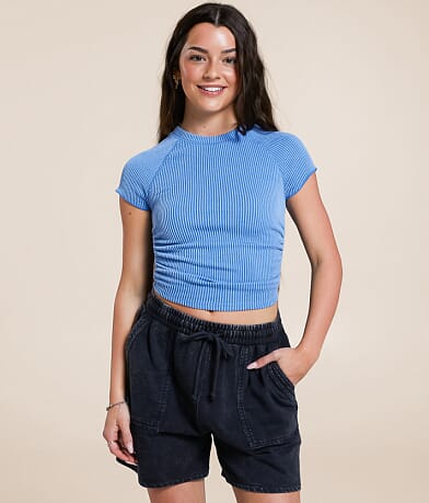 FITZ + EDDI Urban Ribbed Top front view