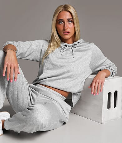 BKE Marled Hoodie front view