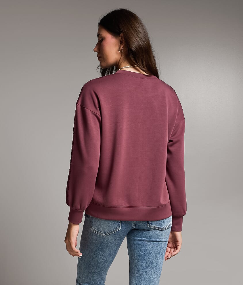 Lace Trim Pullover - thumbnail 3
