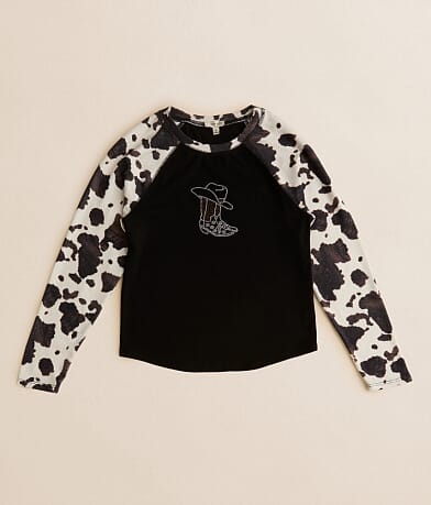 Modish Rebel Girls - Rhinestone Hat & Boots Top front view