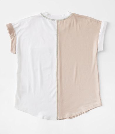 BKE Girls - Color Block T-Shirt BACK