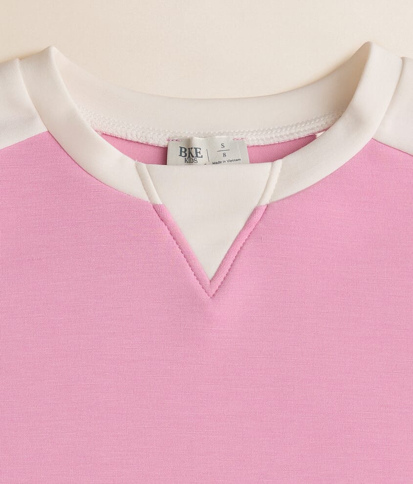 Girls - Color Block Pullover