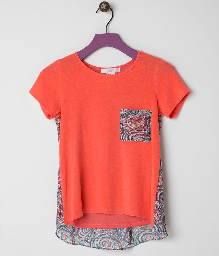 Girls - Daytrip Printed Top front view
