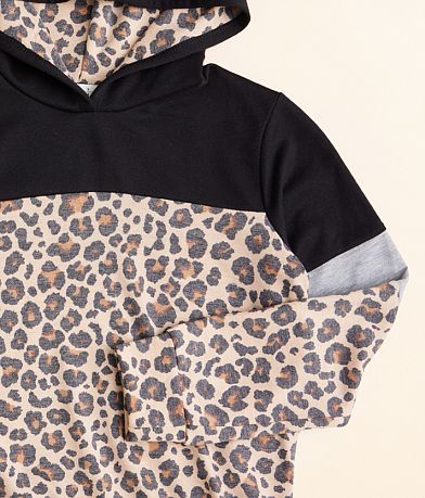 BKE Girls - Cheetah Print Hoodie MISC_DETAIL_1