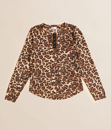 BKE Girls - Cheetah Thermal front view