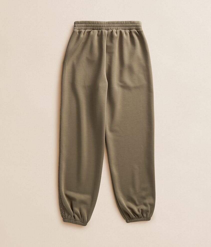 Girls - Lace Trim Jogger