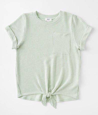 BKE Girls - Front Tie Top front view