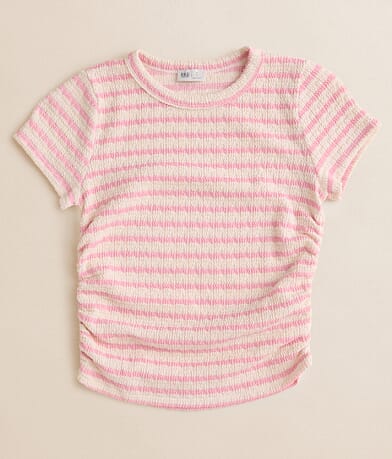 BKE Girls - Striped T-Shirt front view
