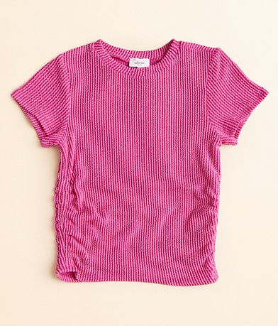 Willow & Root Girls - Ruched Top front view