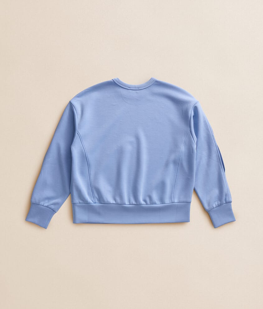 Girls - Pieced Knit Pullover