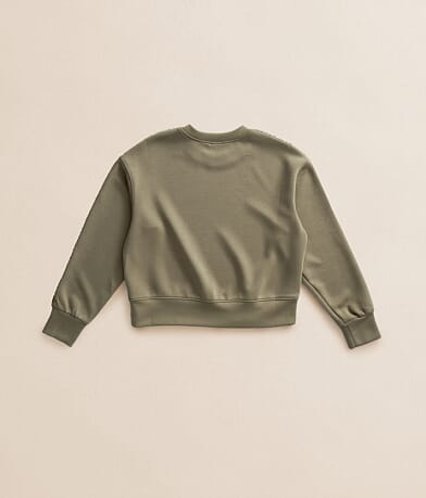 Girls - Lace Trim Pullover thumbnail 2