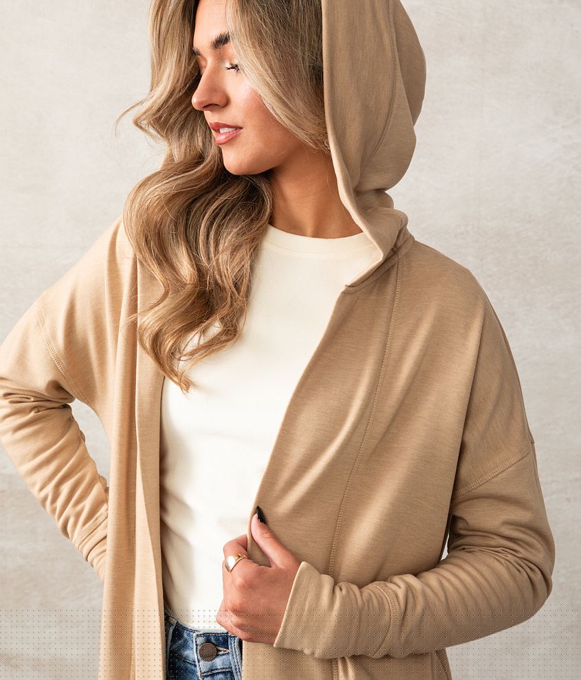 Flyaway Hooded Cardigan