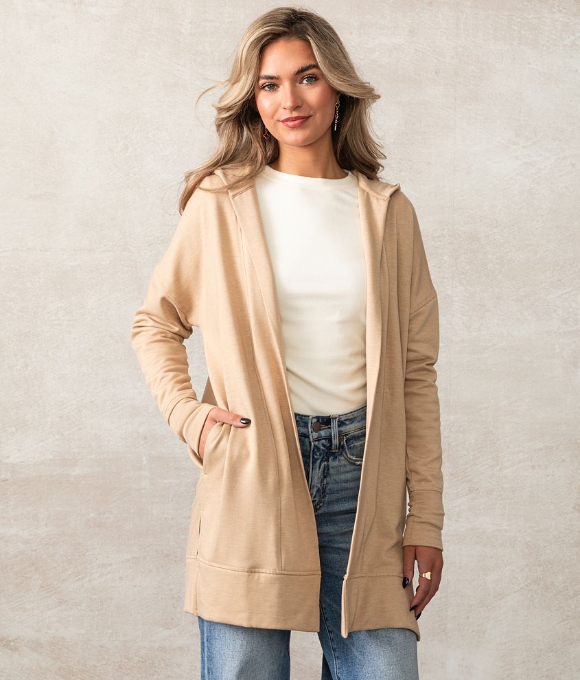 Flyaway Hooded Cardigan
