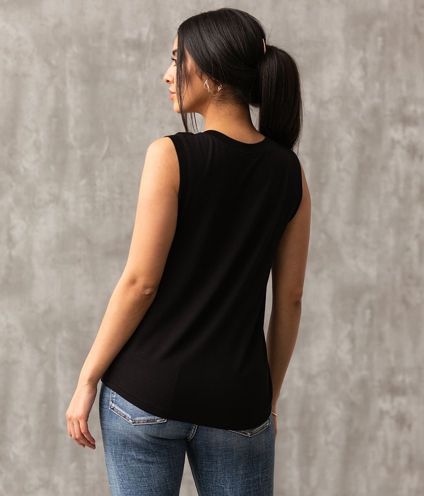 Eased V-Neck Tank Top