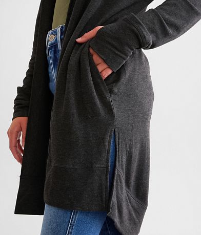 Mono B Longline Hooded Cardigan MISC_DETAIL_1