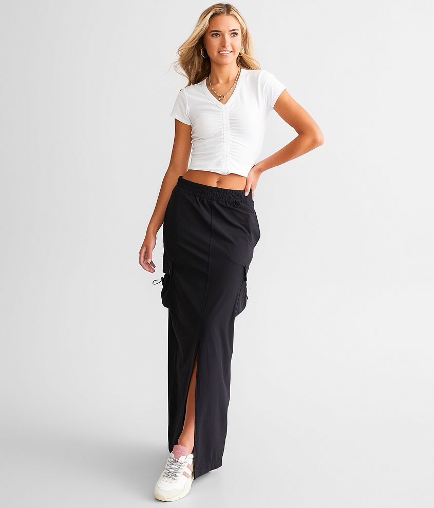 Mono B Cargo Maxi Skirt - Women's Skirts in Olive | Buckle Mono B Cargo Maxi Skirt - Women's Skirts in Olive | Buckle