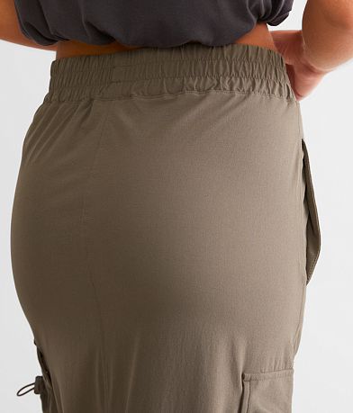 Mono B Cargo Maxi Skirt BACK_POCKET