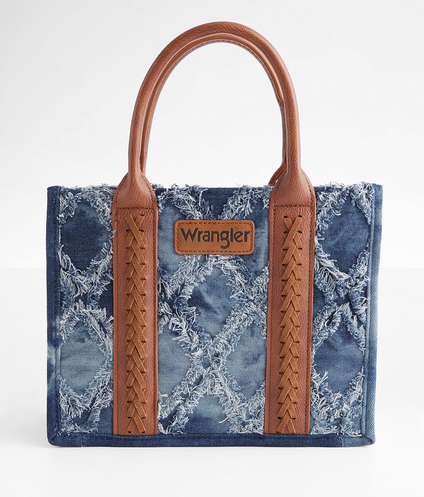 Wrangler&#174; Structured Denim Purse front view