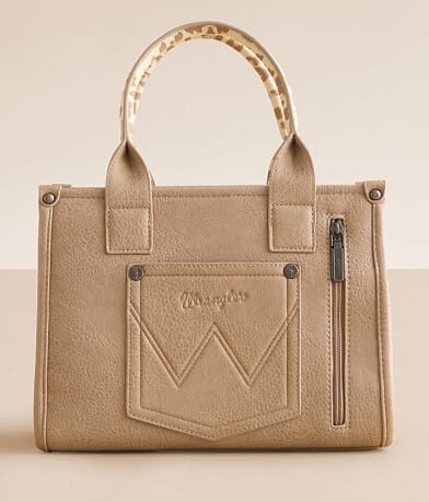 Wrangler&#174; Leopard Print Structured Tote MISC_DETAIL_1