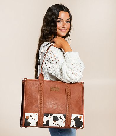 Wrangler&#174; Cow Print Structured Tote misc detail 5 view