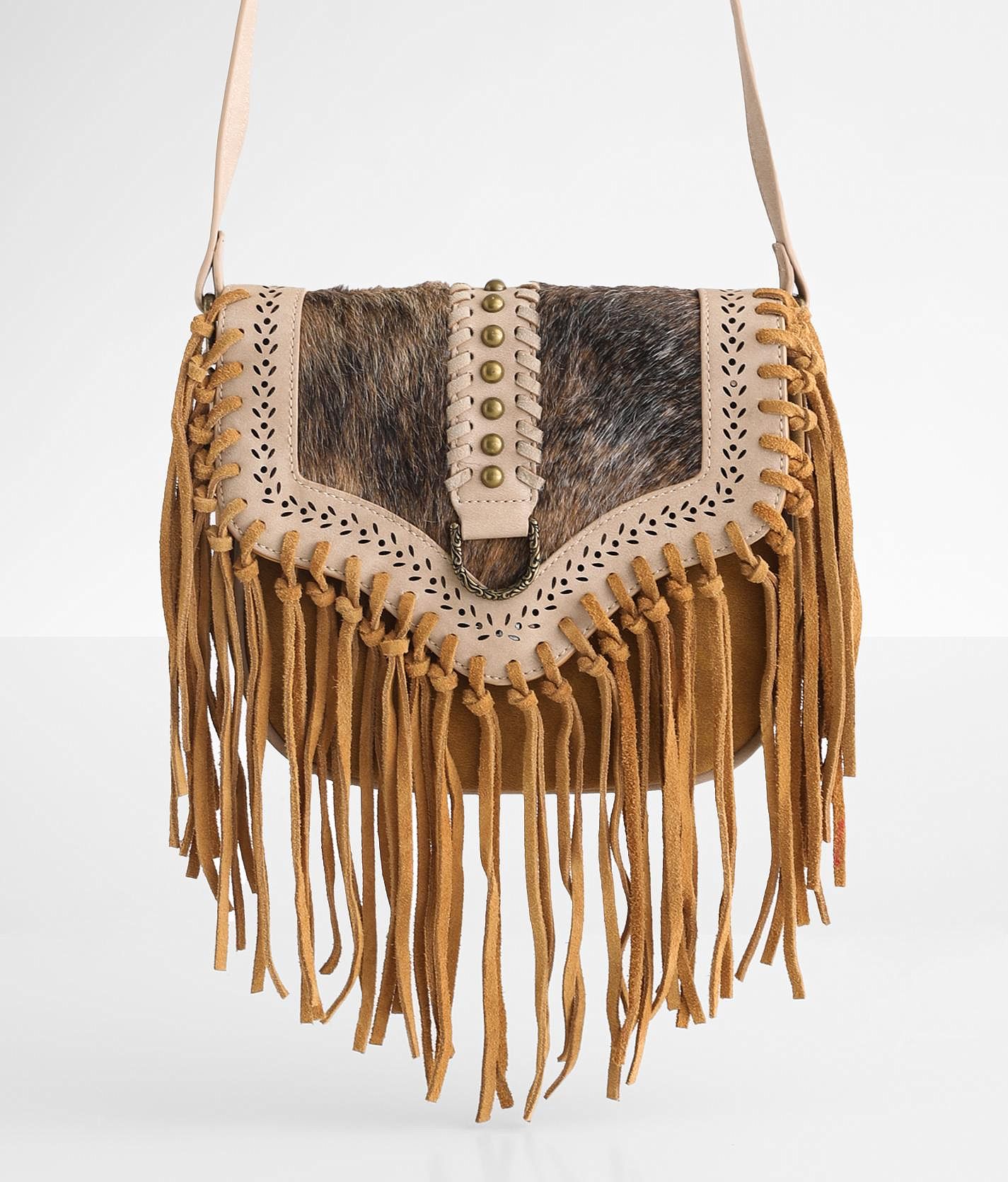 Wrangler® Leather Fringe Purse - Women's Bags in Brown | Buckle