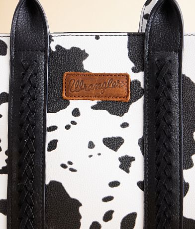 Wrangler&#174; Cow Print Structured Purse MISC_DETAIL_2