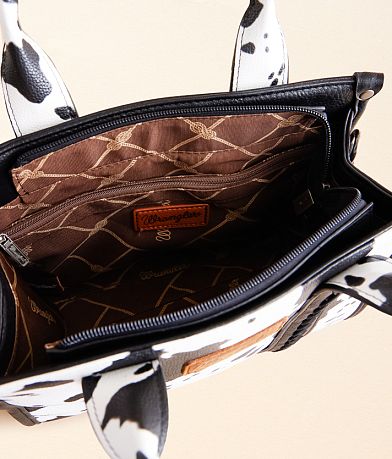 Wrangler&#174; Cow Print Structured Purse MISC_DETAIL_4