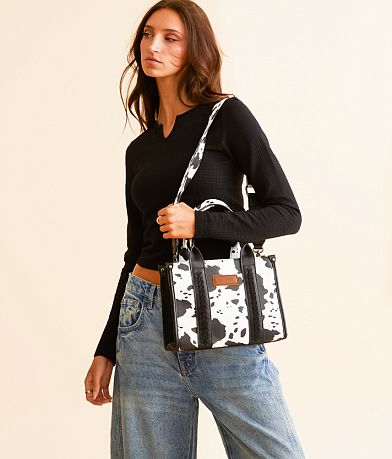 Wrangler&#174; Cow Print Structured Purse MISC_DETAIL_5