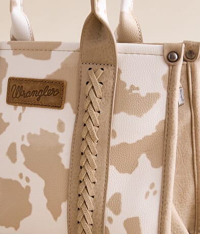 Wrangler&#174; Cow Print Structured Purse MISC_DETAIL_2
