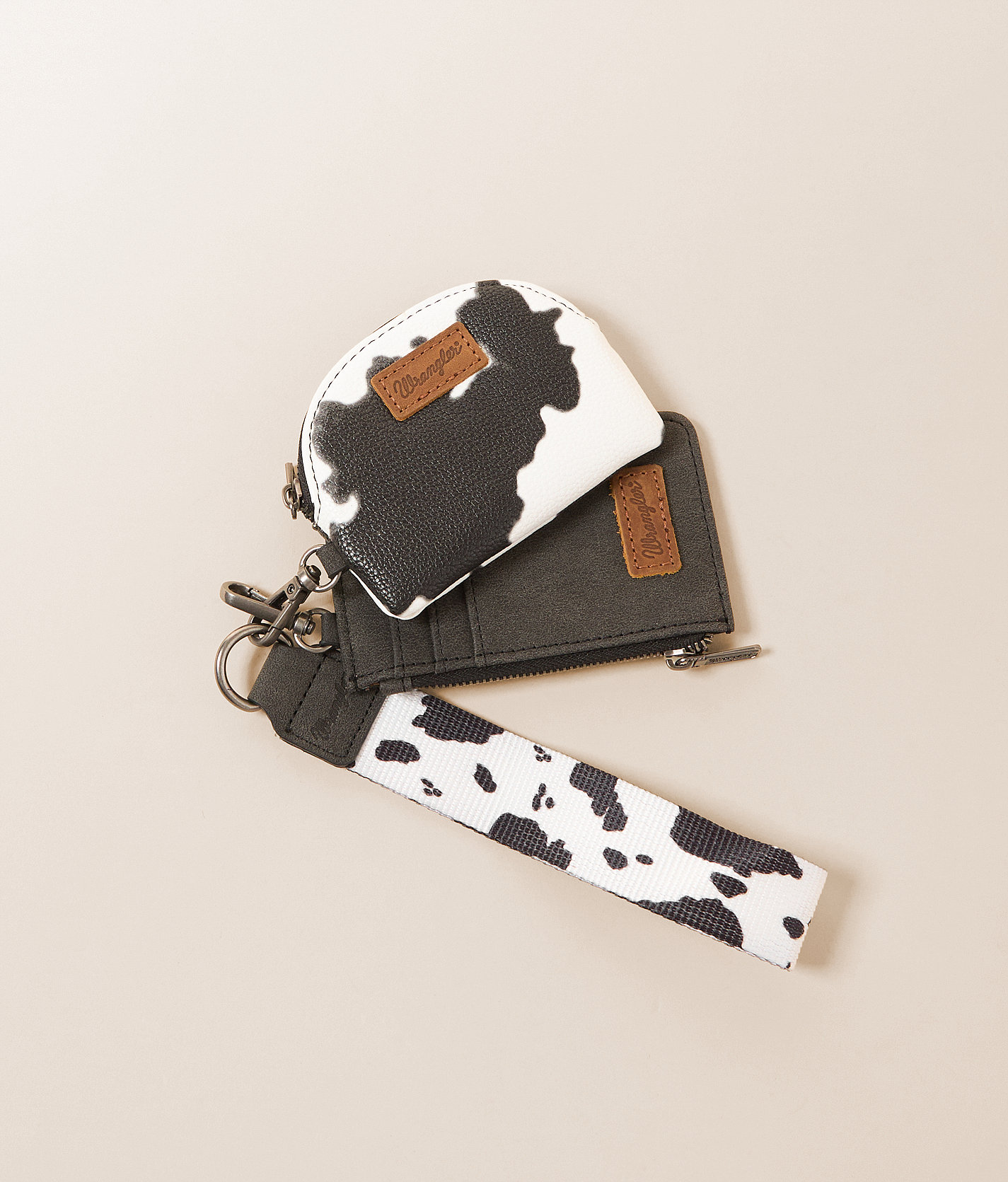 Wrangler Wallet Cow Print Wallets For Women Bifold Credit Card Holder, Rfid Blocking, - Shop Cute Wallet