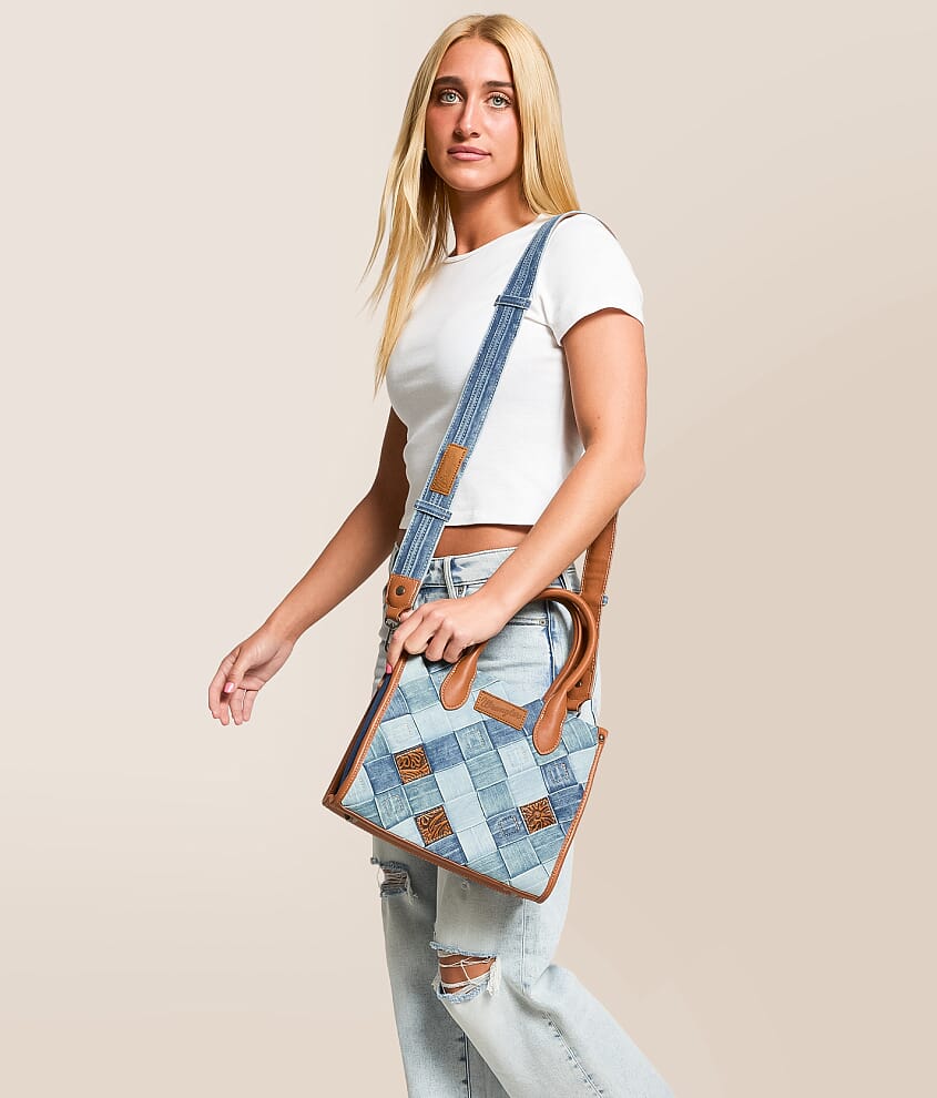 Denim Patch Tote