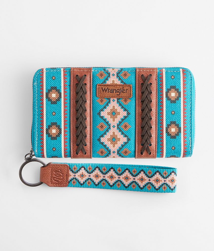 Wrangler Southwestern Wristlet Wallet