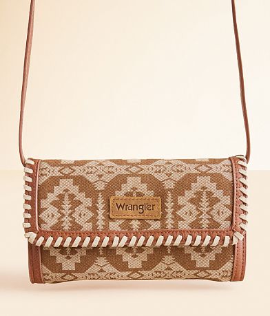 Wrangler® Southwestern Wristlet Wallet front view