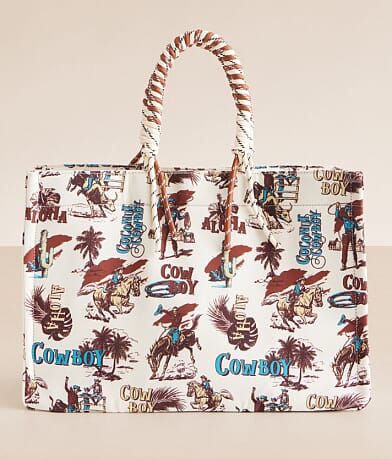 Wrangler&#174; Cowboy Canvas Tote misc detail 1 view