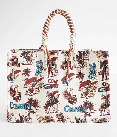 Wrangler&#174; Cowboy Canvas Tote misc detail 1 view