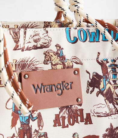 Wrangler&#174; Cowboy Canvas Tote misc detail 2 view