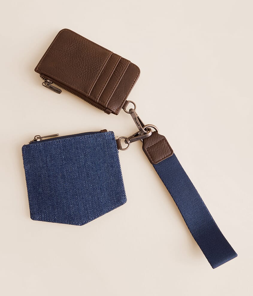 Denim Pocket Wristlet
