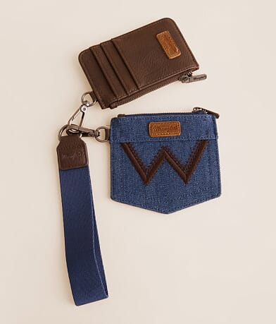 Wrangler® Denim Pocket Wristlet front view