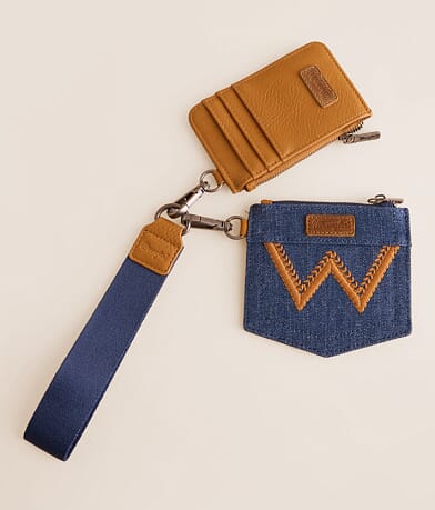 Wrangler® Denim Pocket Wristlet front view