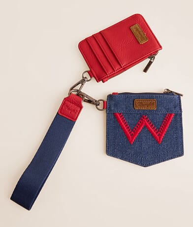 Wrangler® Denim Pocket Wristlet front view
